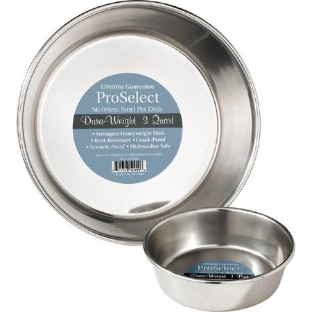 PETEDGE ProSelect Stainless Steel Dura-Weight Dish 1 Pint ZW149 16